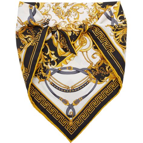 fake versace bandana|versace silk scarf sale.